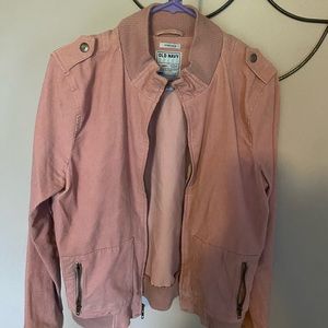 Pink corduroy jacket - size large. Excellent condition